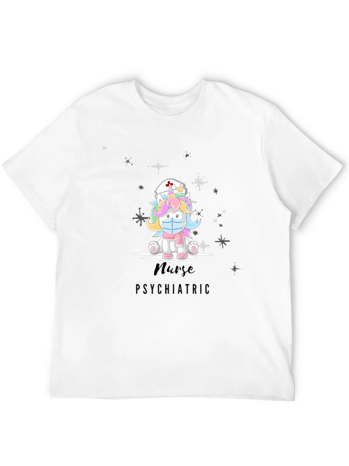 Nurse Psychiatric Unicorn T-Shirt product image 8