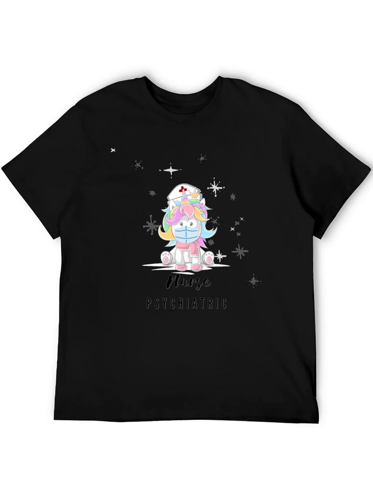 Nurse Psychiatric Unicorn T-Shirt product image 3