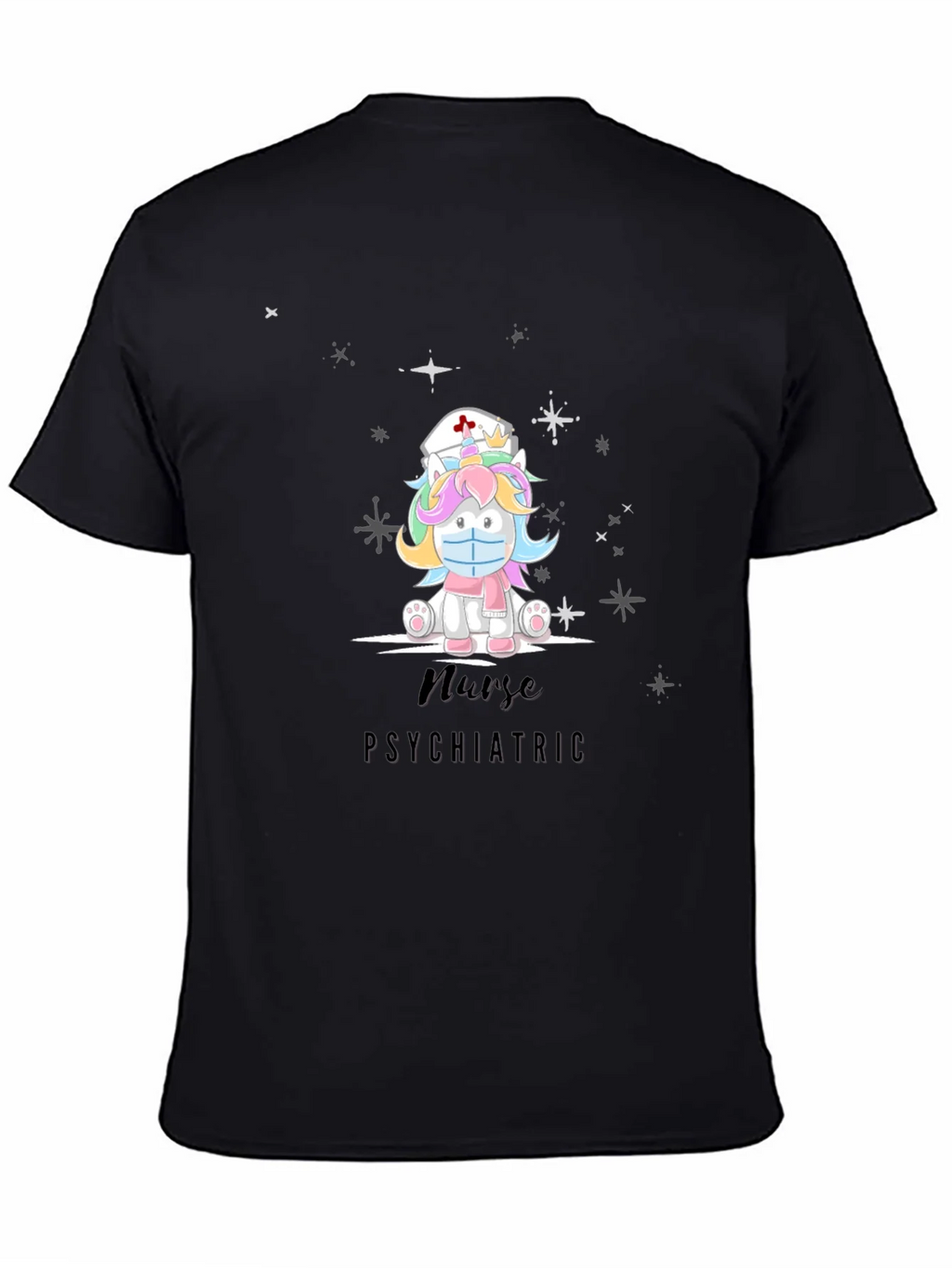 Nurse Psychiatric Unicorn T-Shirt product image 2