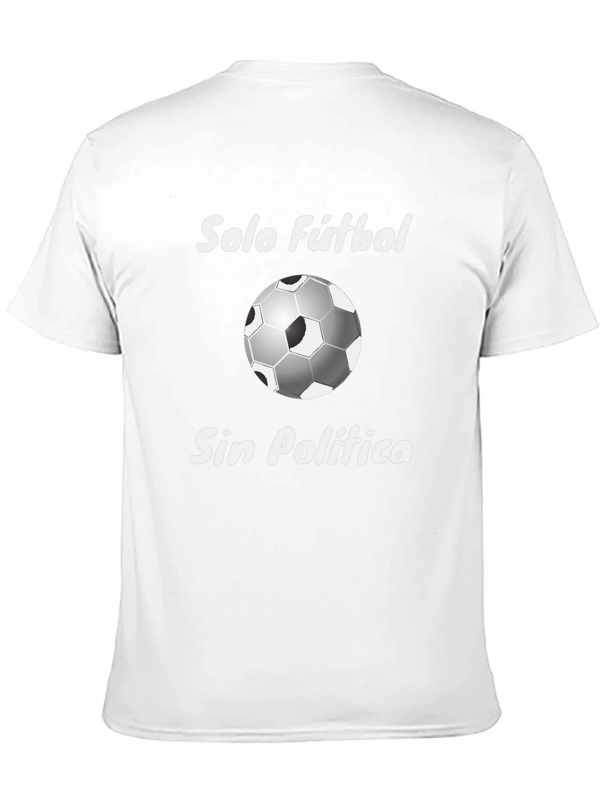 Solo Futbol Tee - Soccer Ball Graphic T-Shirt product image 10