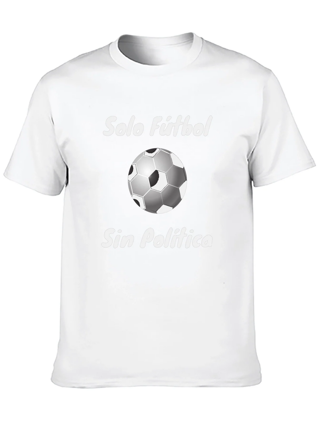 Solo Futbol Tee - Soccer Ball Graphic T-Shirt product image 9
