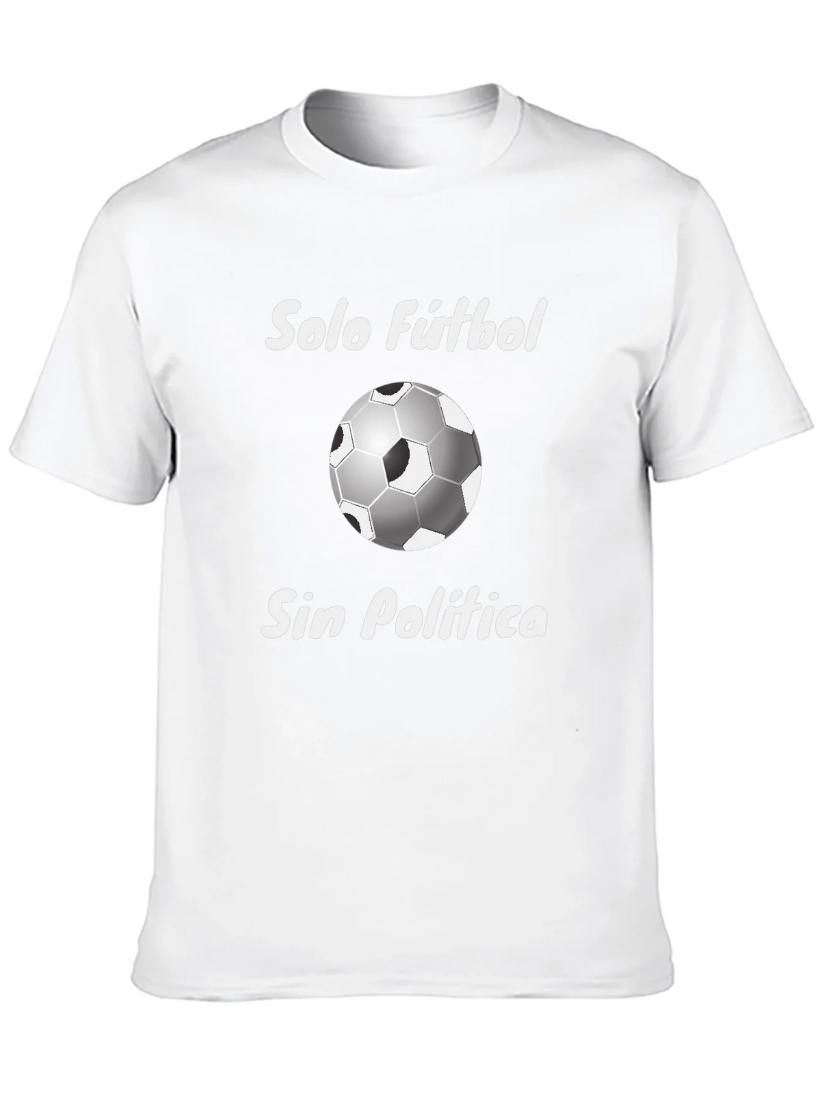 Solo Futbol Tee - Soccer Ball Graphic T-Shirt product image 9