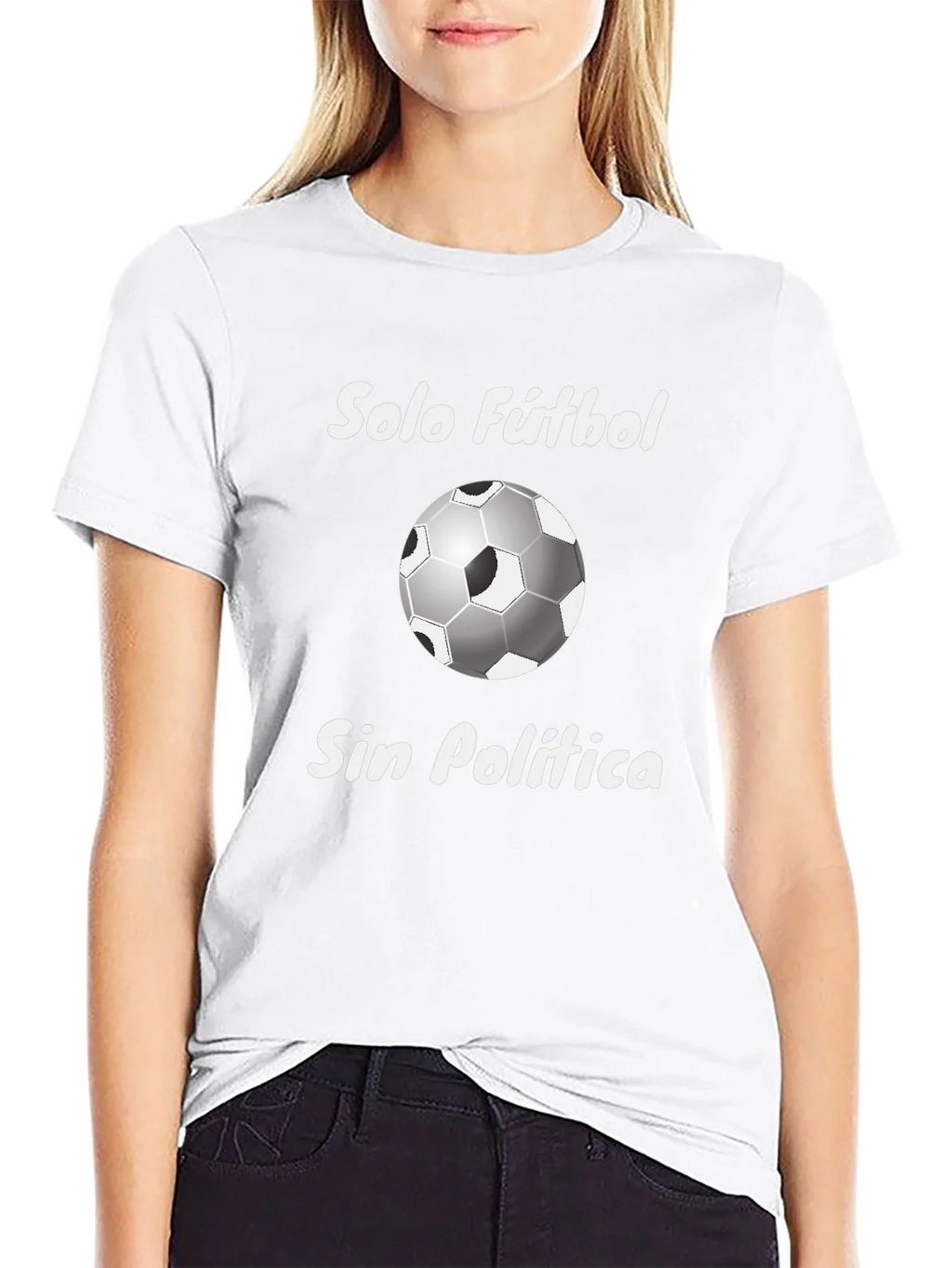 Solo Futbol Tee - Soccer Ball Graphic T-Shirt product image 8