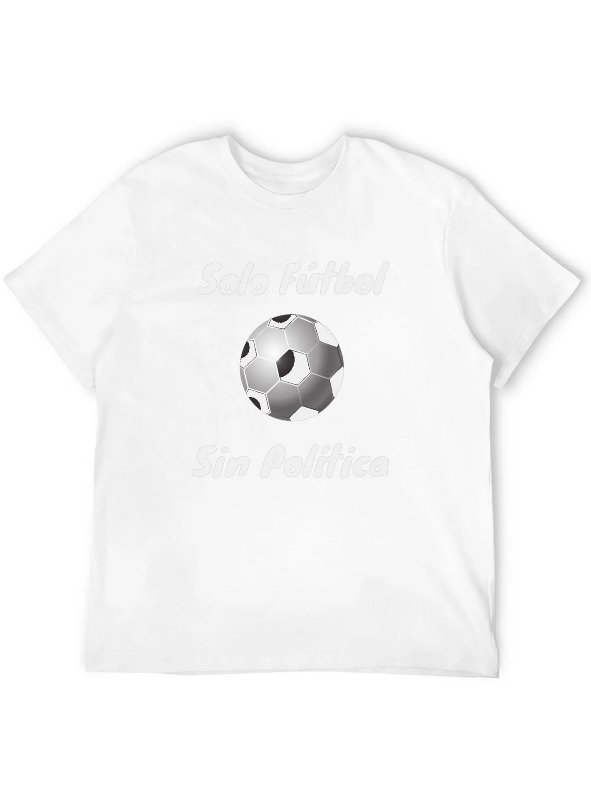 Solo Futbol Tee - Soccer Ball Graphic T-Shirt product image 11