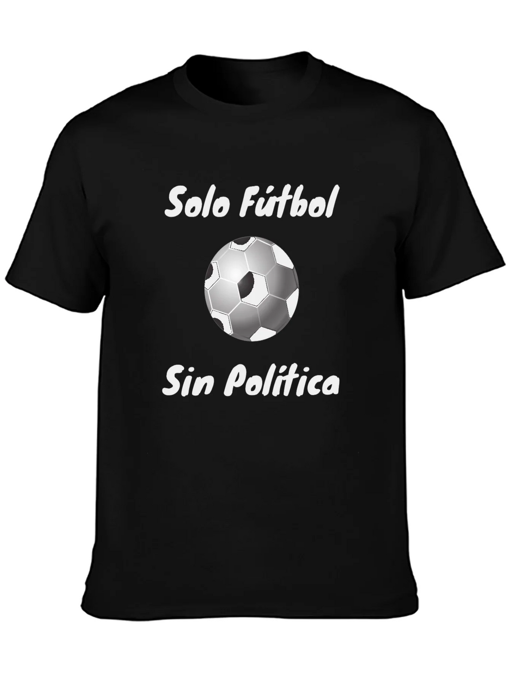 Solo Futbol Tee - Soccer Ball Graphic T-Shirt product image 3