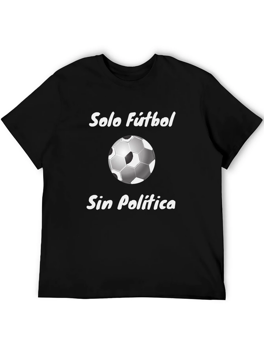Solo Futbol Tee - Soccer Ball Graphic T-Shirt product image 5