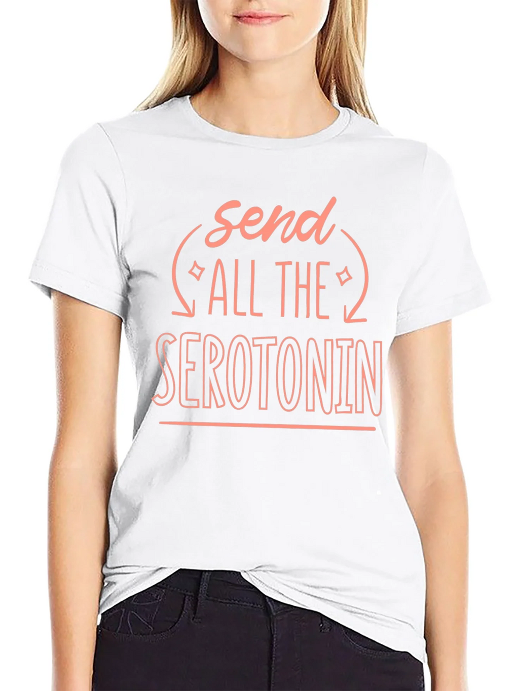 Send All The Serotonin Graphic Tee product image 8
