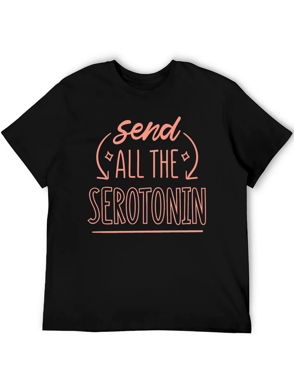 Send All The Serotonin Graphic Tee product image 5