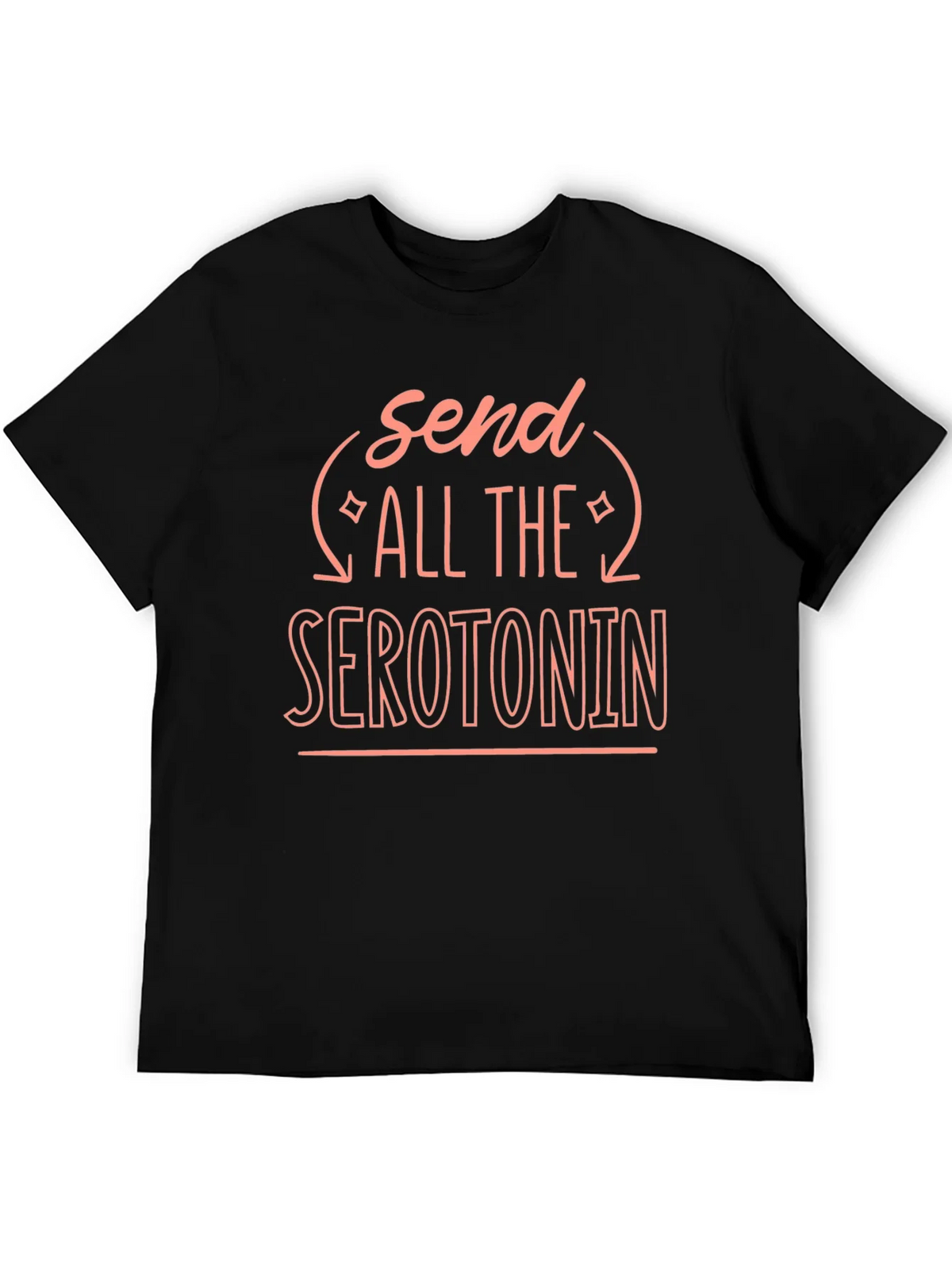 Send All The Serotonin Graphic Tee product image 5