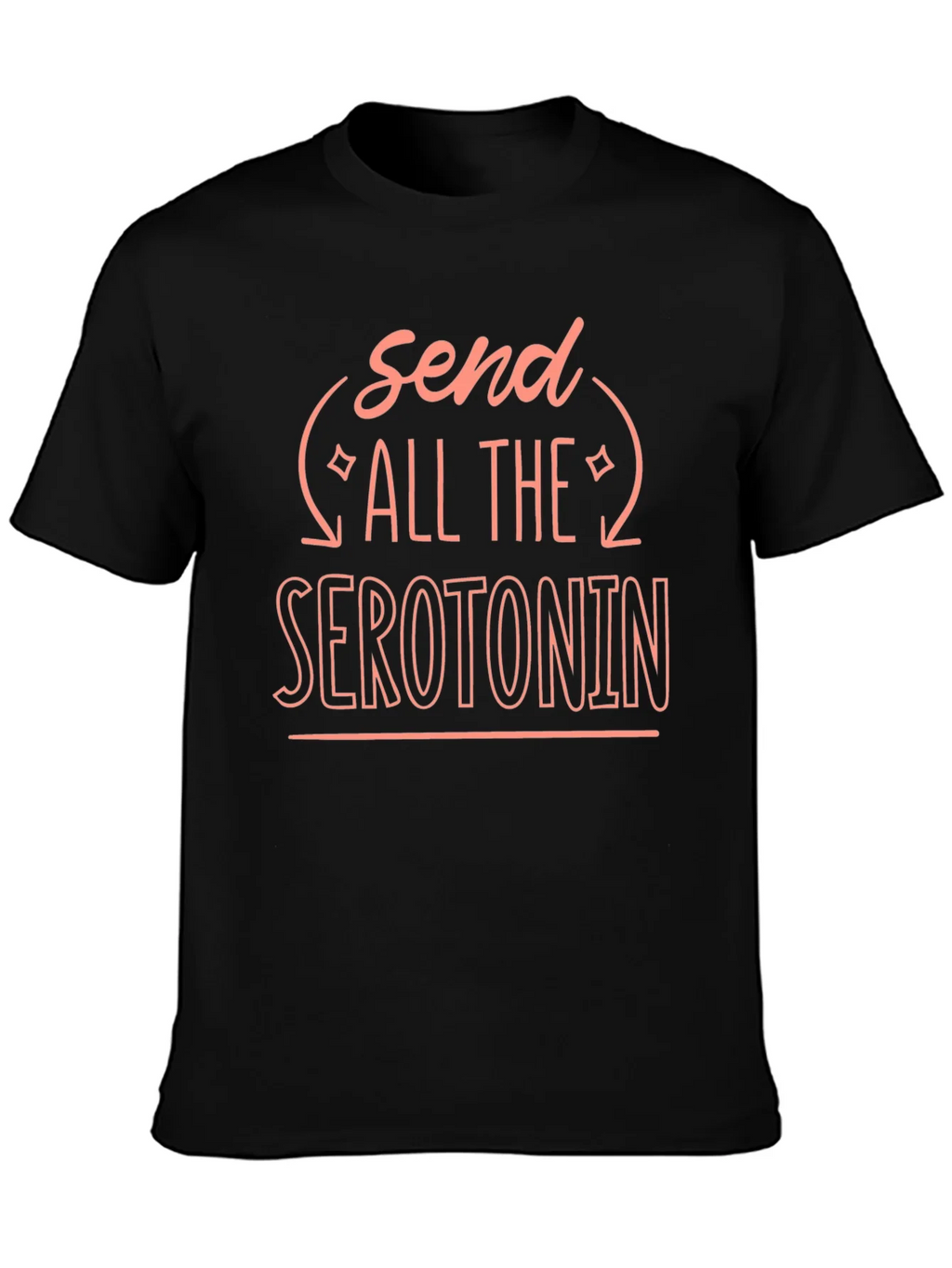 Send All The Serotonin Graphic Tee product image 3