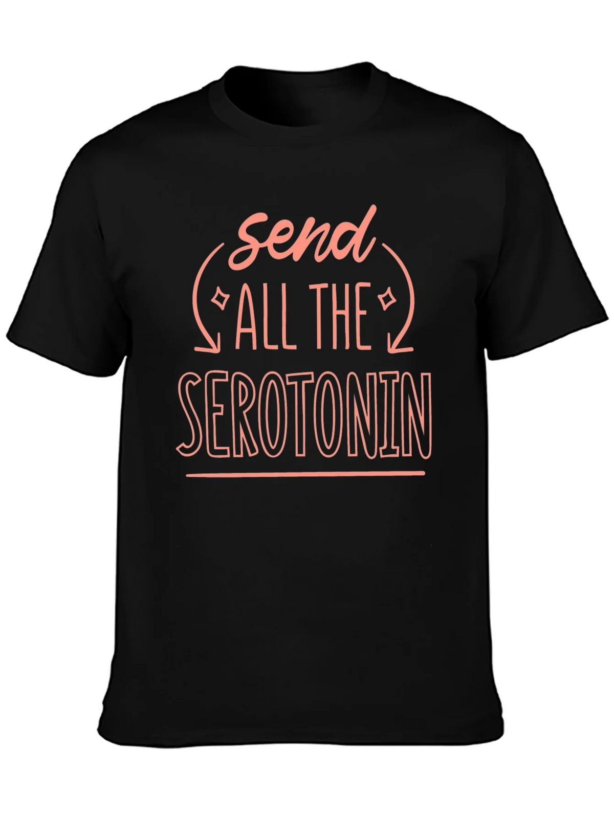 Send All The Serotonin Graphic Tee product image 3