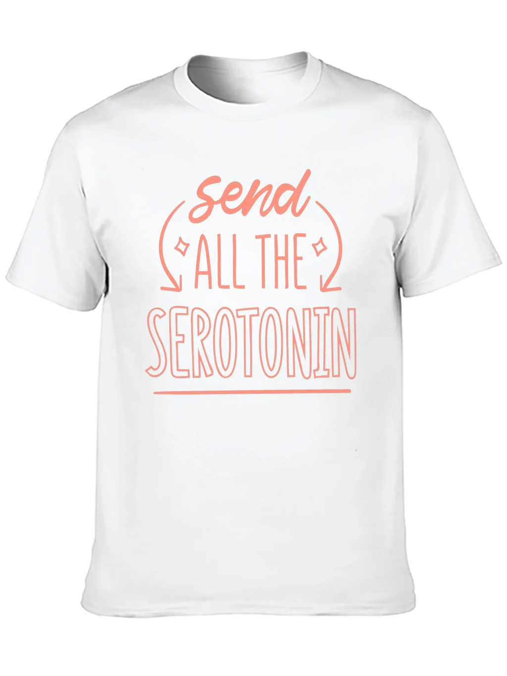Send All The Serotonin Graphic Tee product image 9