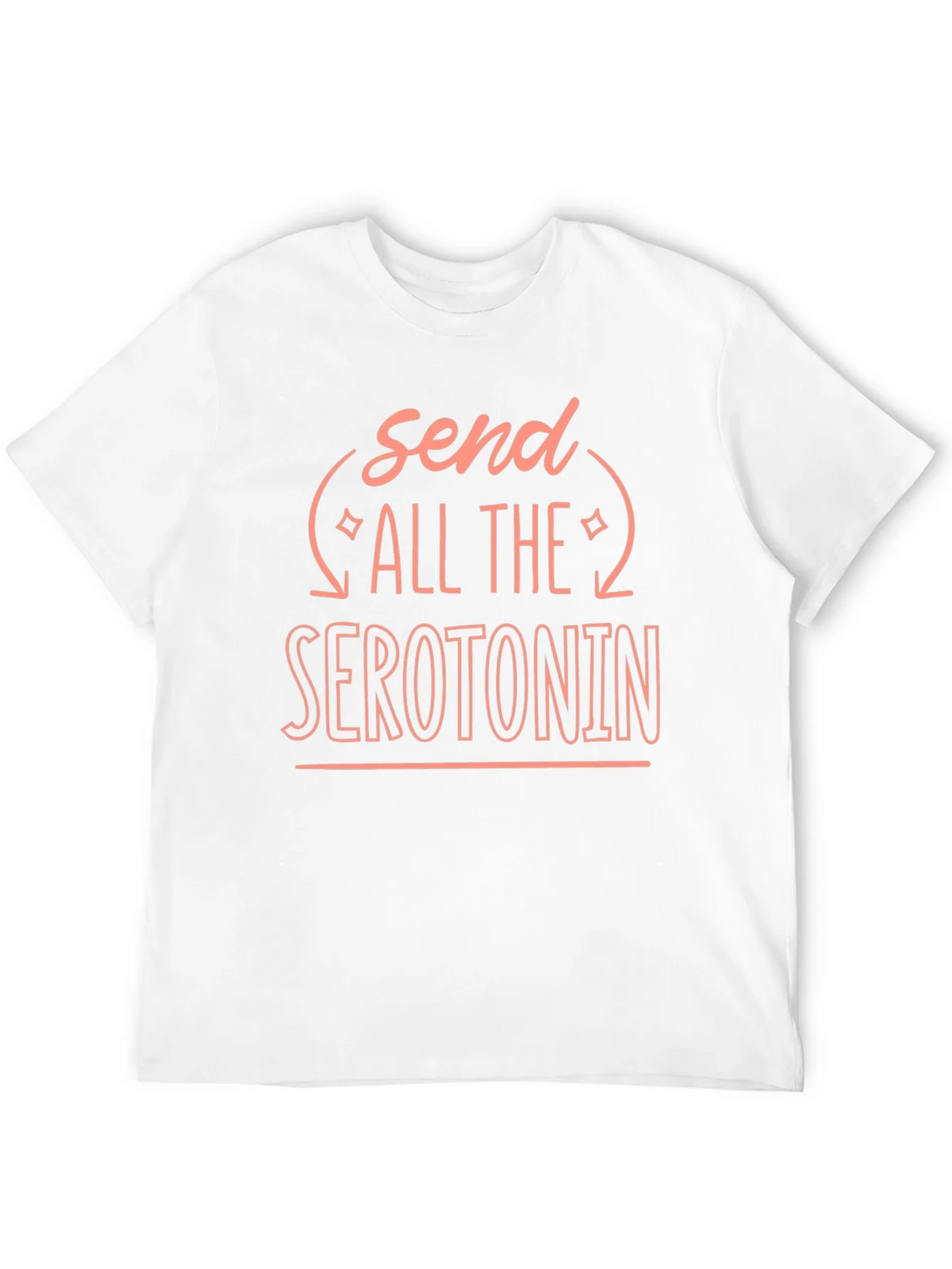 Send All The Serotonin Graphic Tee product image 11