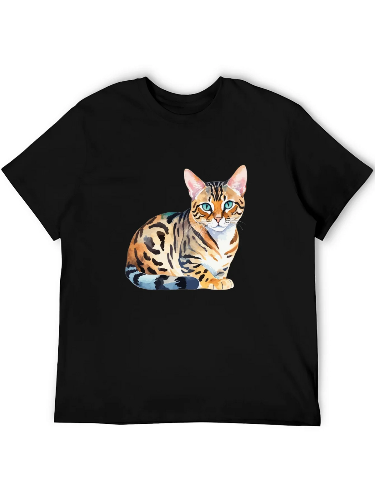 Bengal Cat Graphic T-Shirt - Stylish Mens Tee product image 5