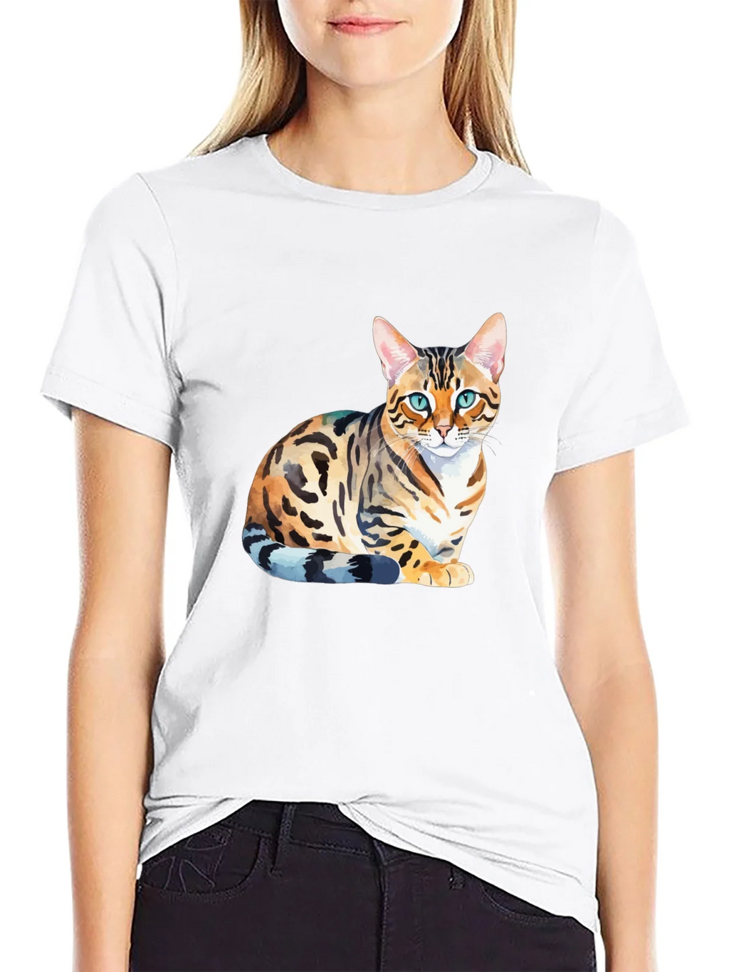 Bengal Cat Graphic T-Shirt - Stylish Mens Tee product image 8