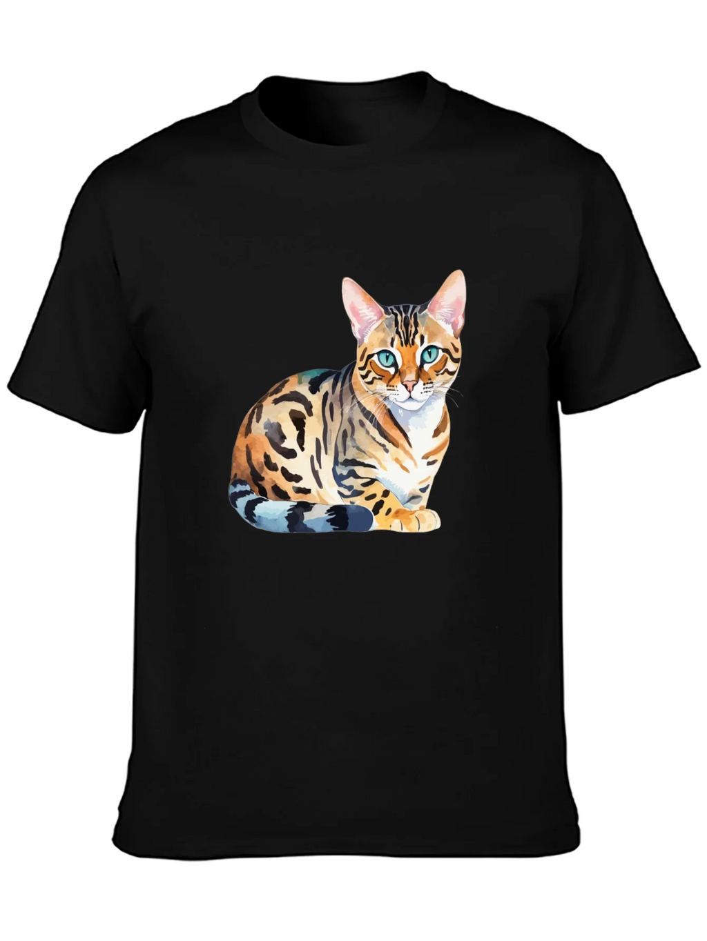 Bengal Cat Graphic T-Shirt - Stylish Mens Tee product image 3