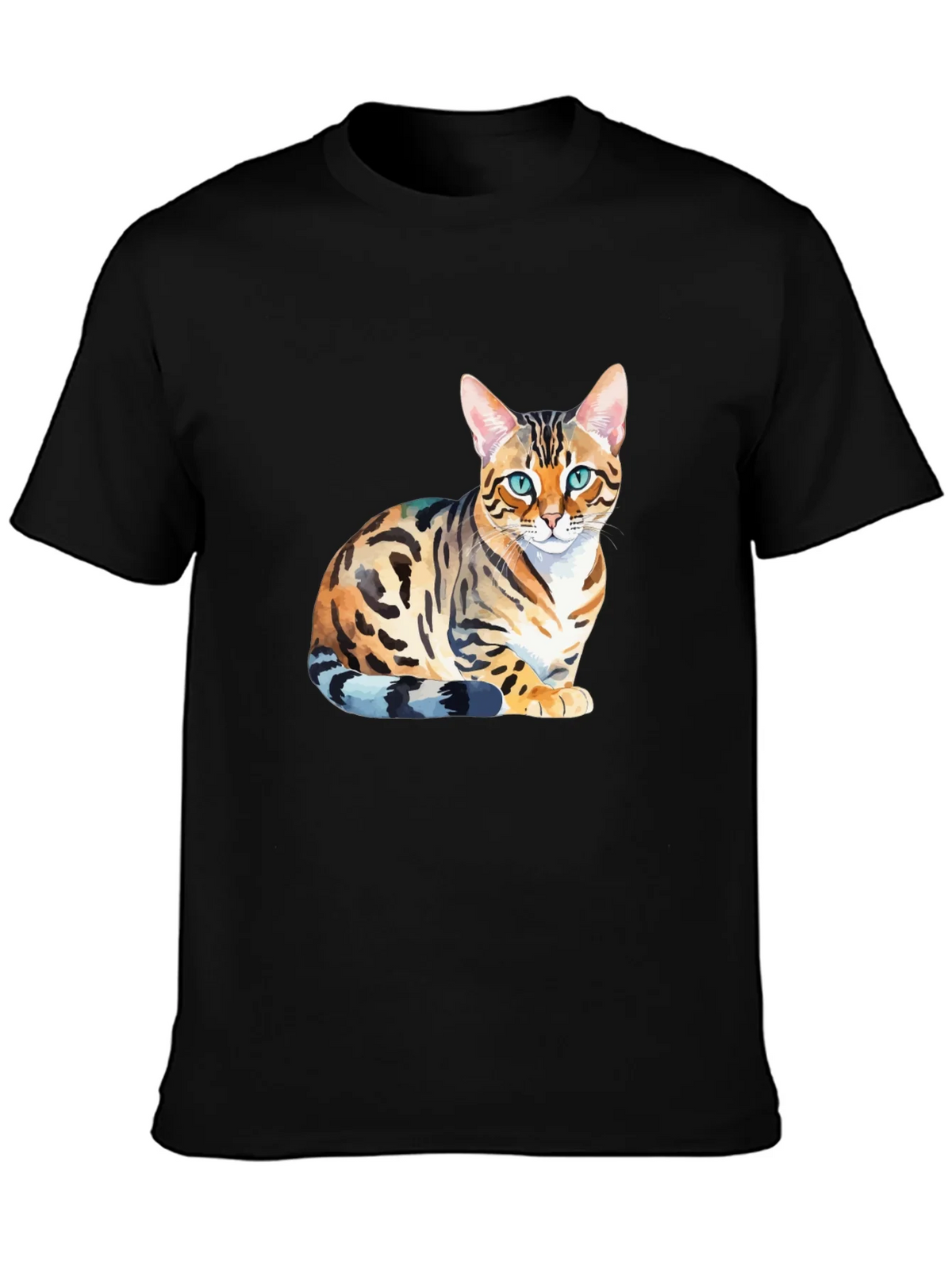Bengal Cat Graphic T-Shirt - Stylish Mens Tee product image 3