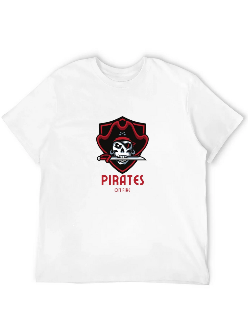 Pirates On Fire T-Shirt - Skull Graphic Tee product image 11
