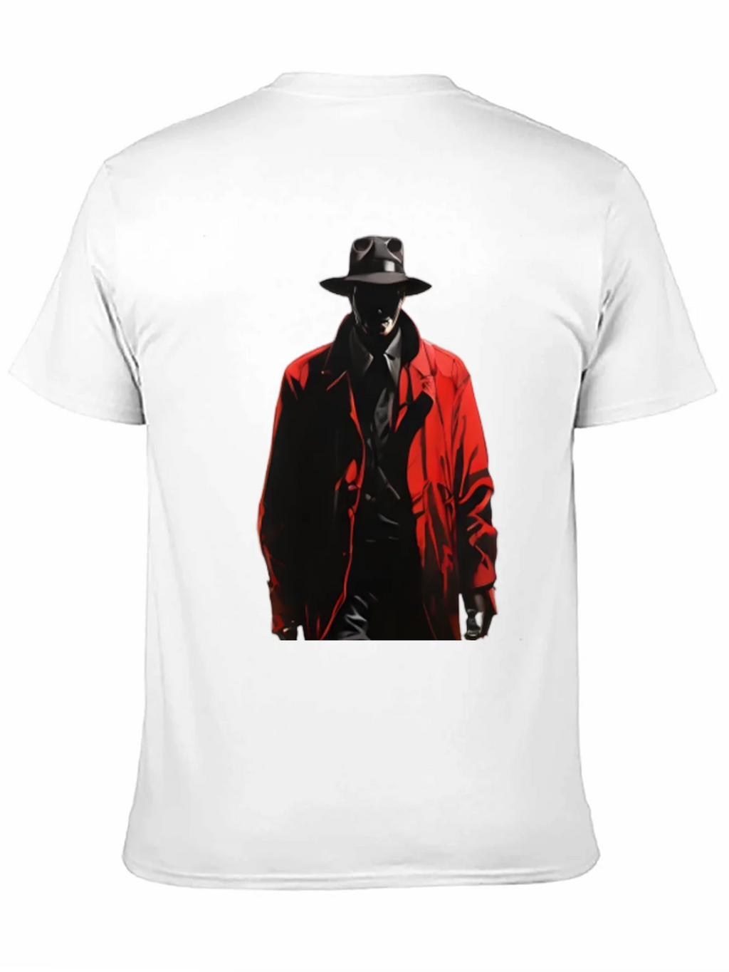 Noir Detective Graphic Tee - Mens Black T-Shirt product image 5
