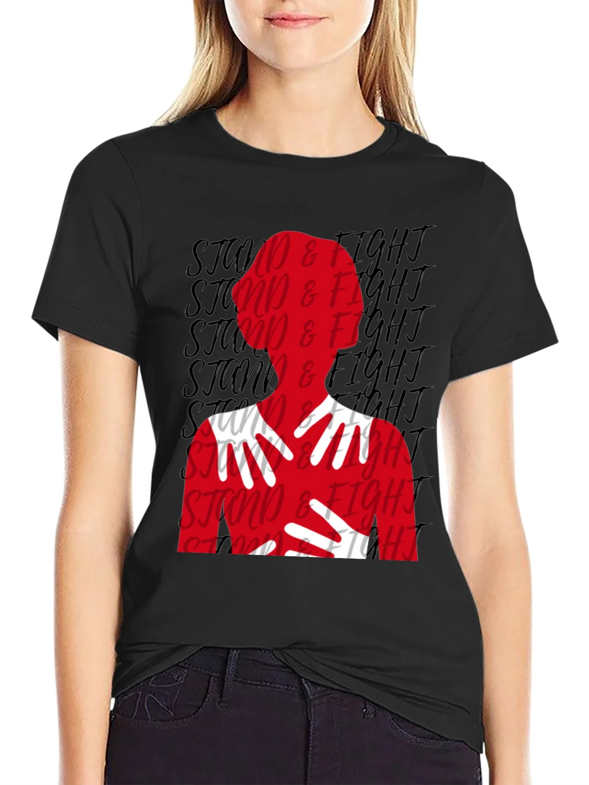 Stand & Fight Graphic Tee product image 2