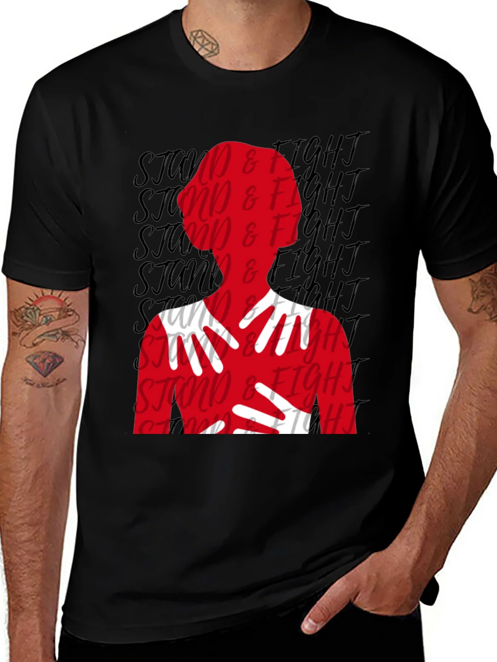 Stand & Fight Graphic Tee product image 1