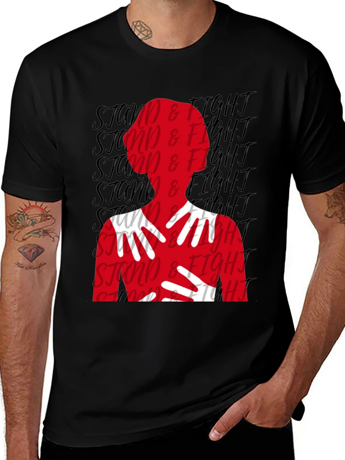 Stand & Fight Graphic Tee product image 1