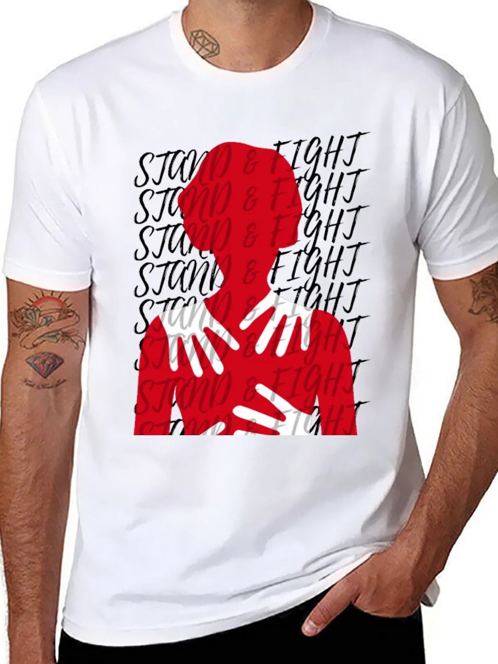 Stand & Fight Graphic Tee product image 7