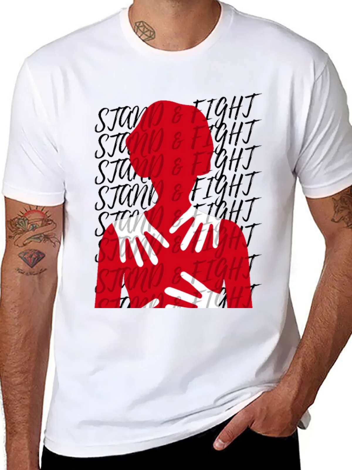 Stand & Fight Graphic Tee product image 7