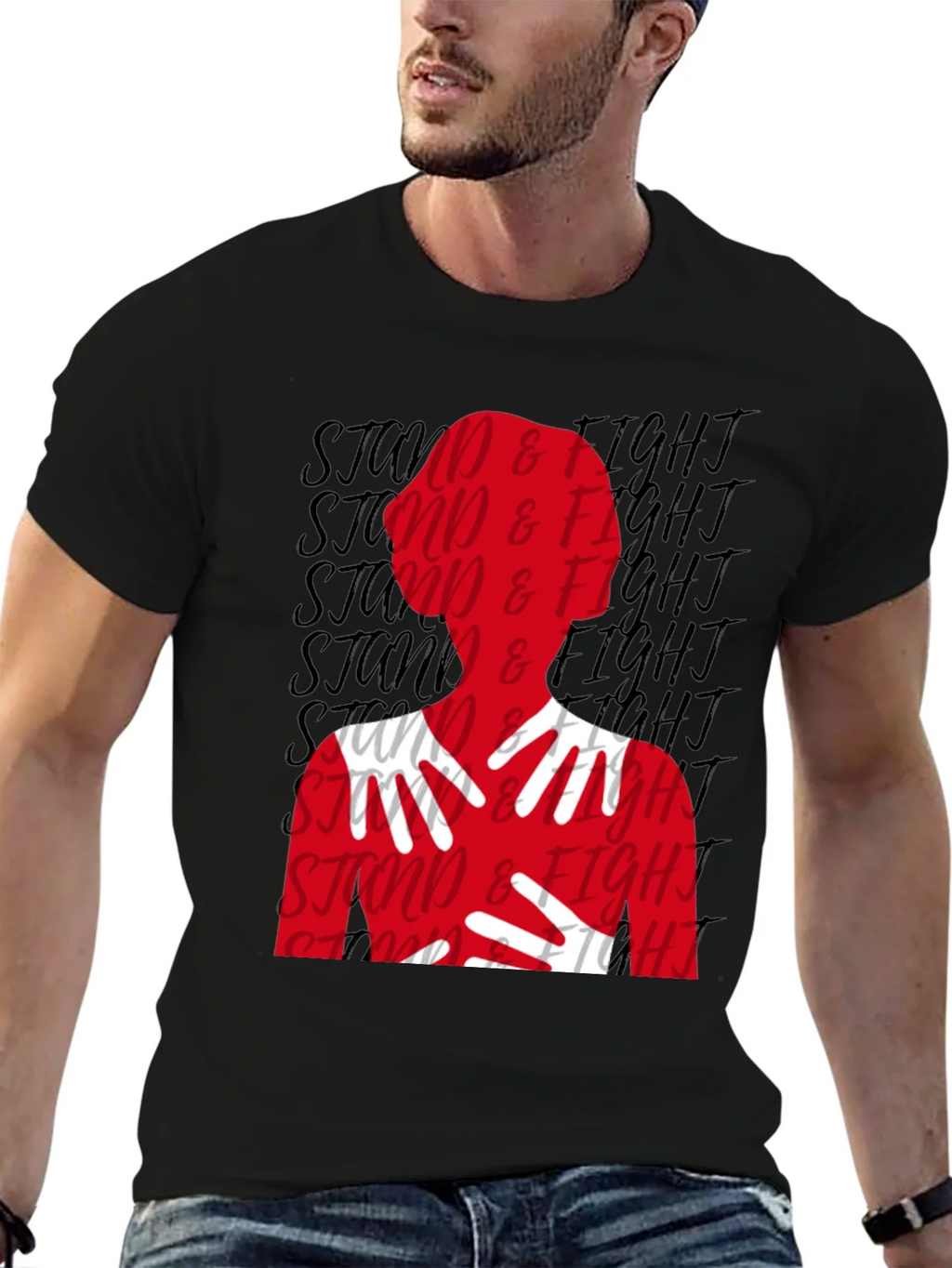 Stand & Fight Graphic Tee product image 6