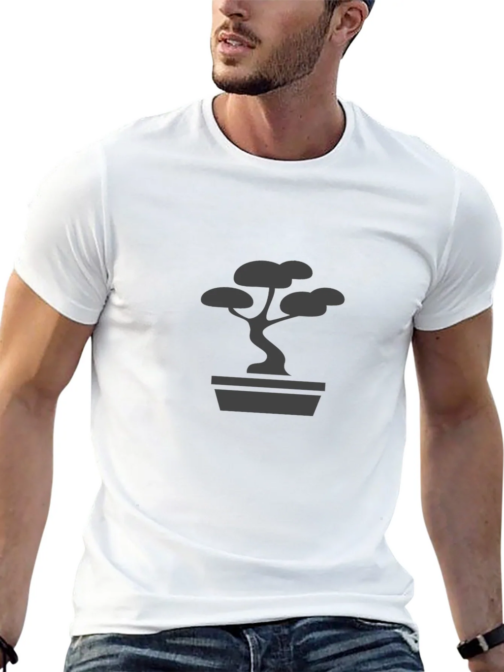 Bonsai Tree Graphic T-Shirt - Black product image 12