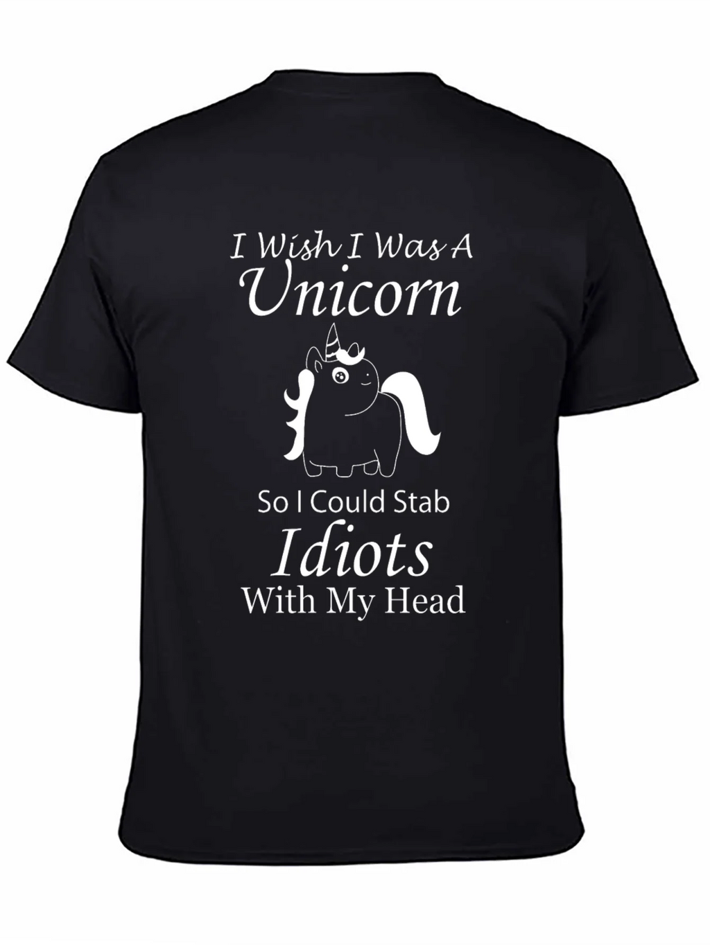 Unicorn Stab Idiots T-Shirt product image 4