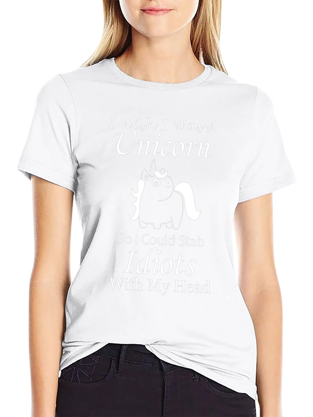 Unicorn Stab Idiots T-Shirt product image 8