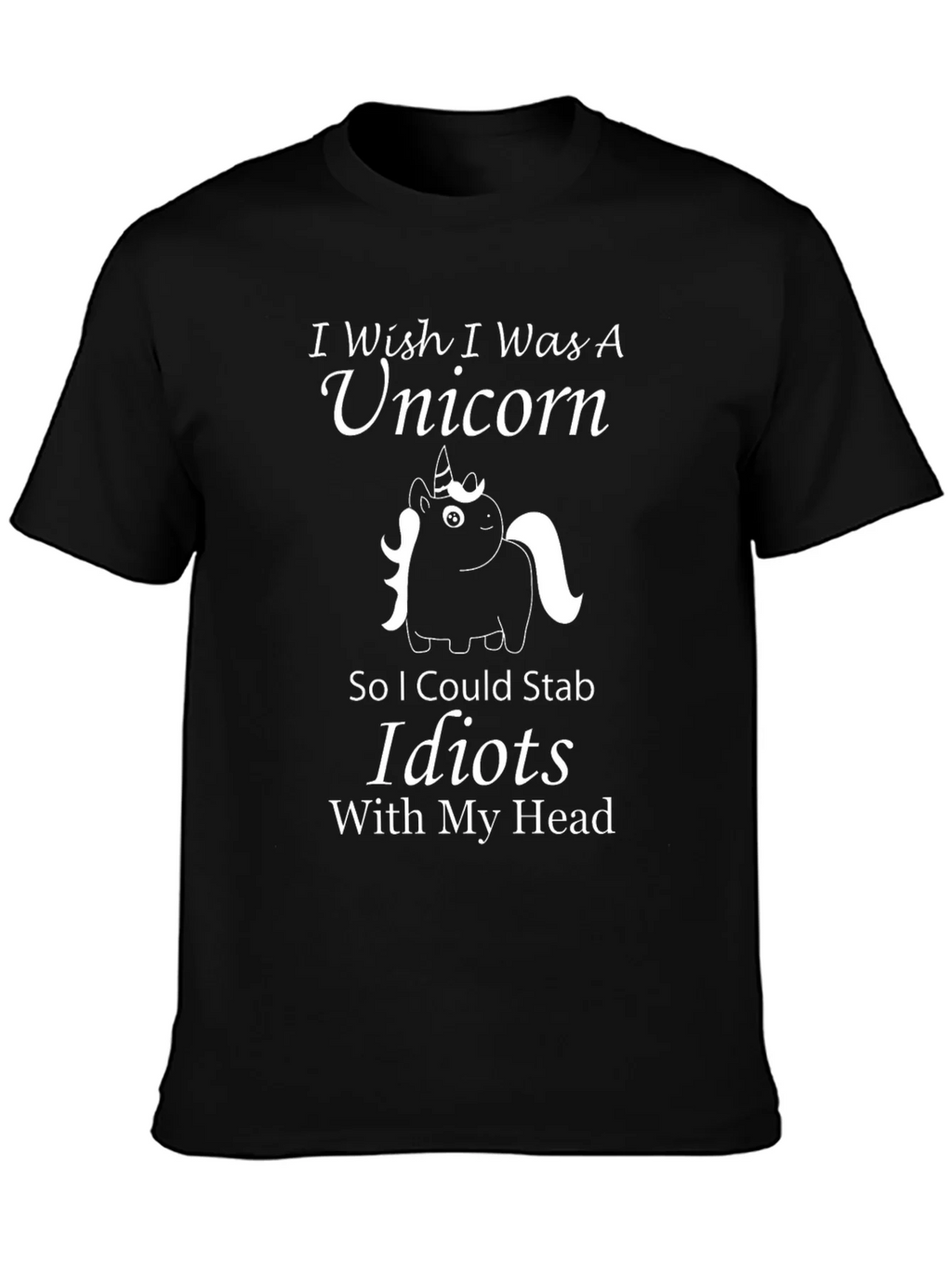 Unicorn Stab Idiots T-Shirt product image 3