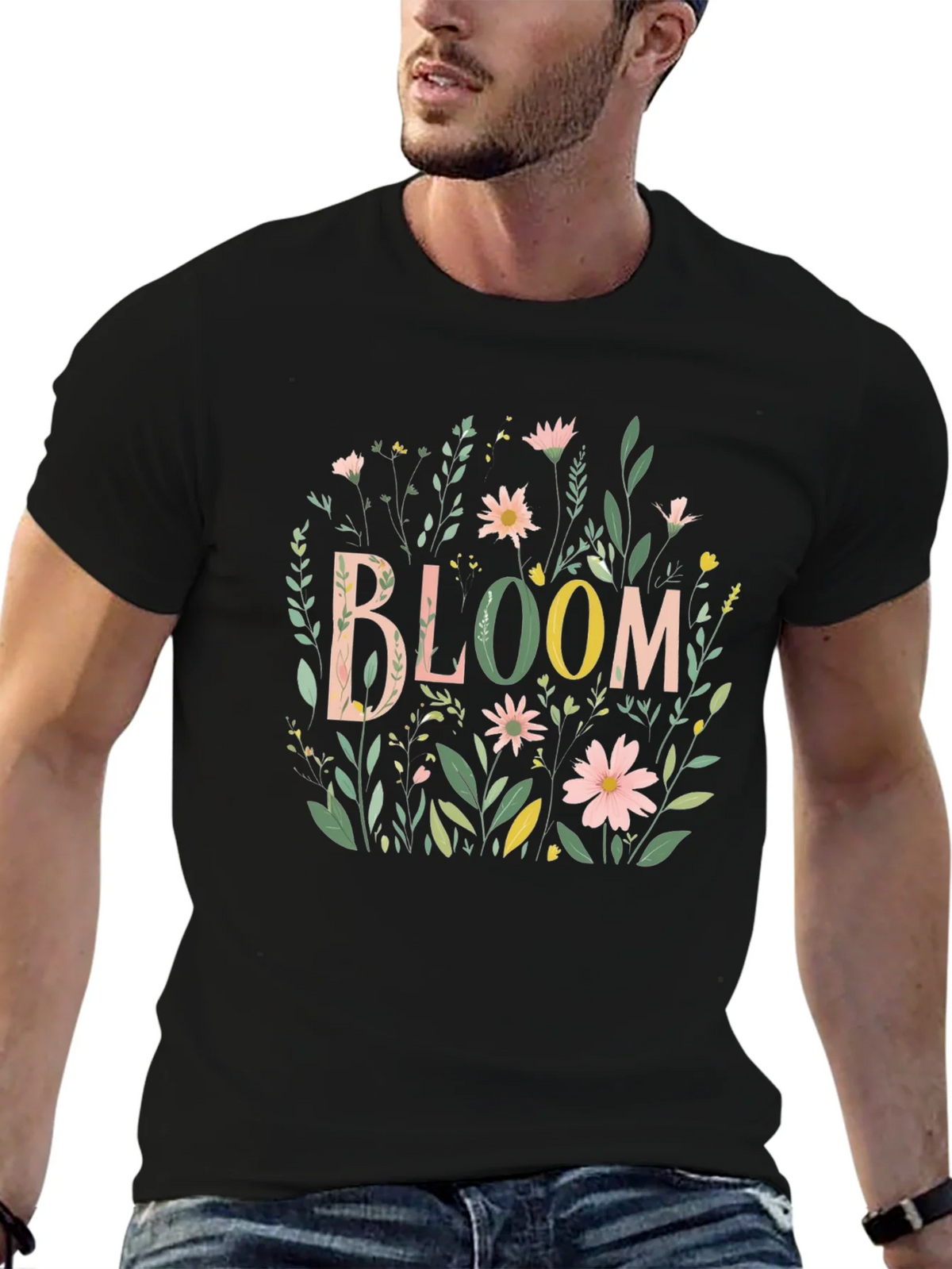 Bloom Graphic T-Shirt - Floral Design product image 3