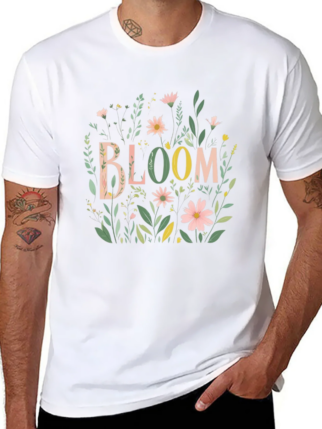 Bloom Graphic T-Shirt - Floral Design product image 4