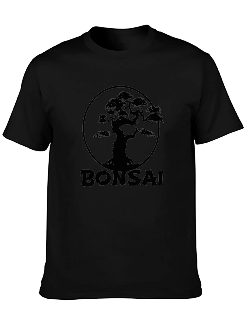 Bonsai Tree Graphic Print Tee - Black product image 2