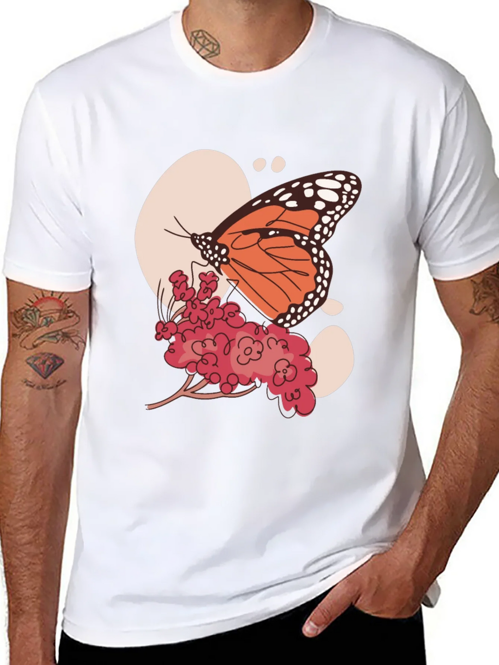 Butterfly Graphic Tee - Nature Inspired Print product image 7