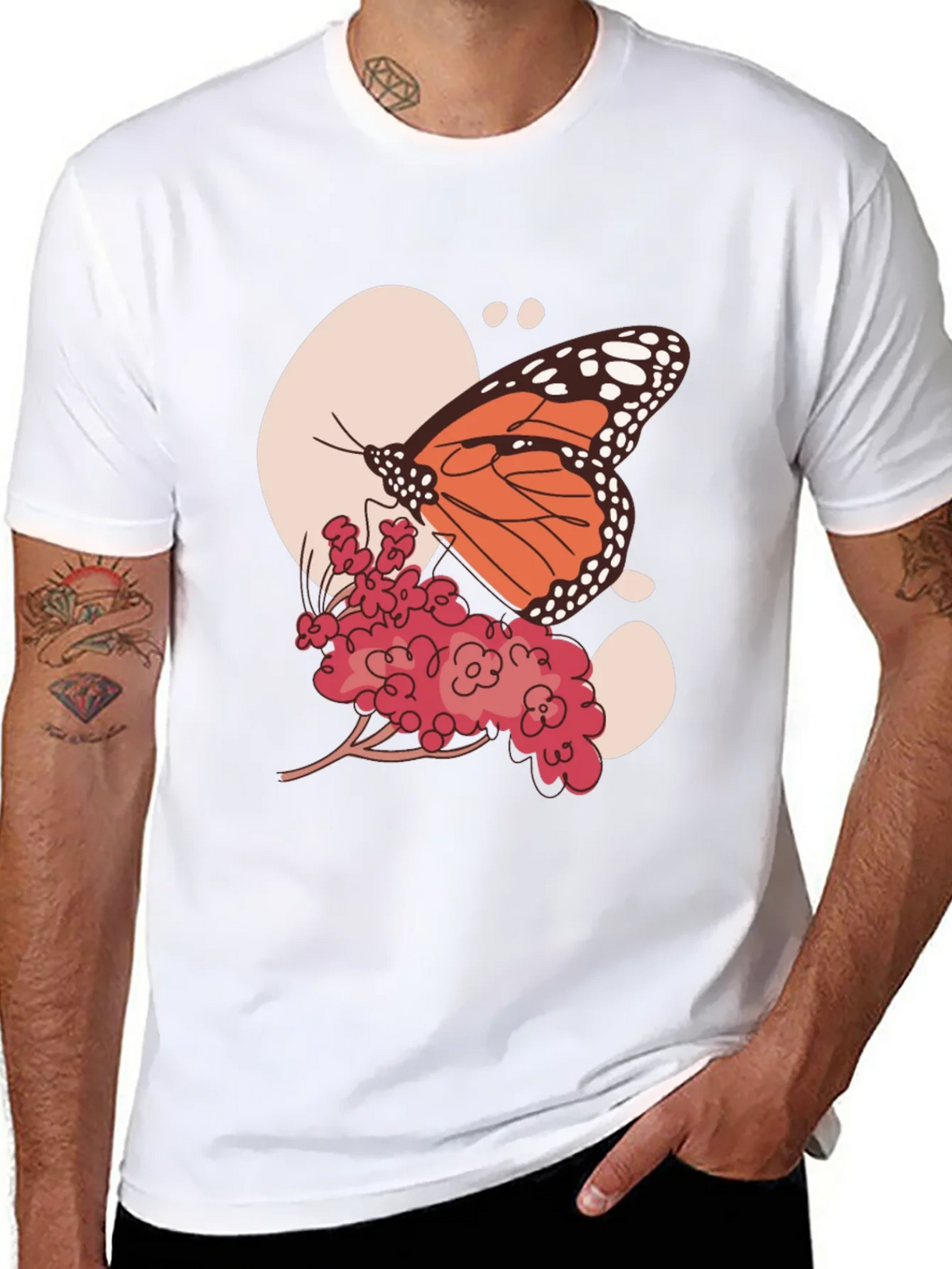Butterfly Graphic Tee - Nature Inspired Print product image 7