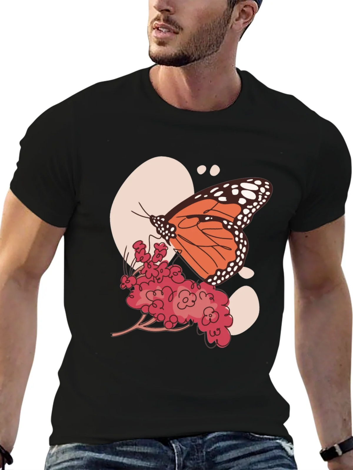 Butterfly Graphic Tee - Nature Inspired Print product image 6