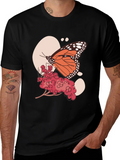 Butterfly Graphic Tee - Nature Inspired Print product image 1