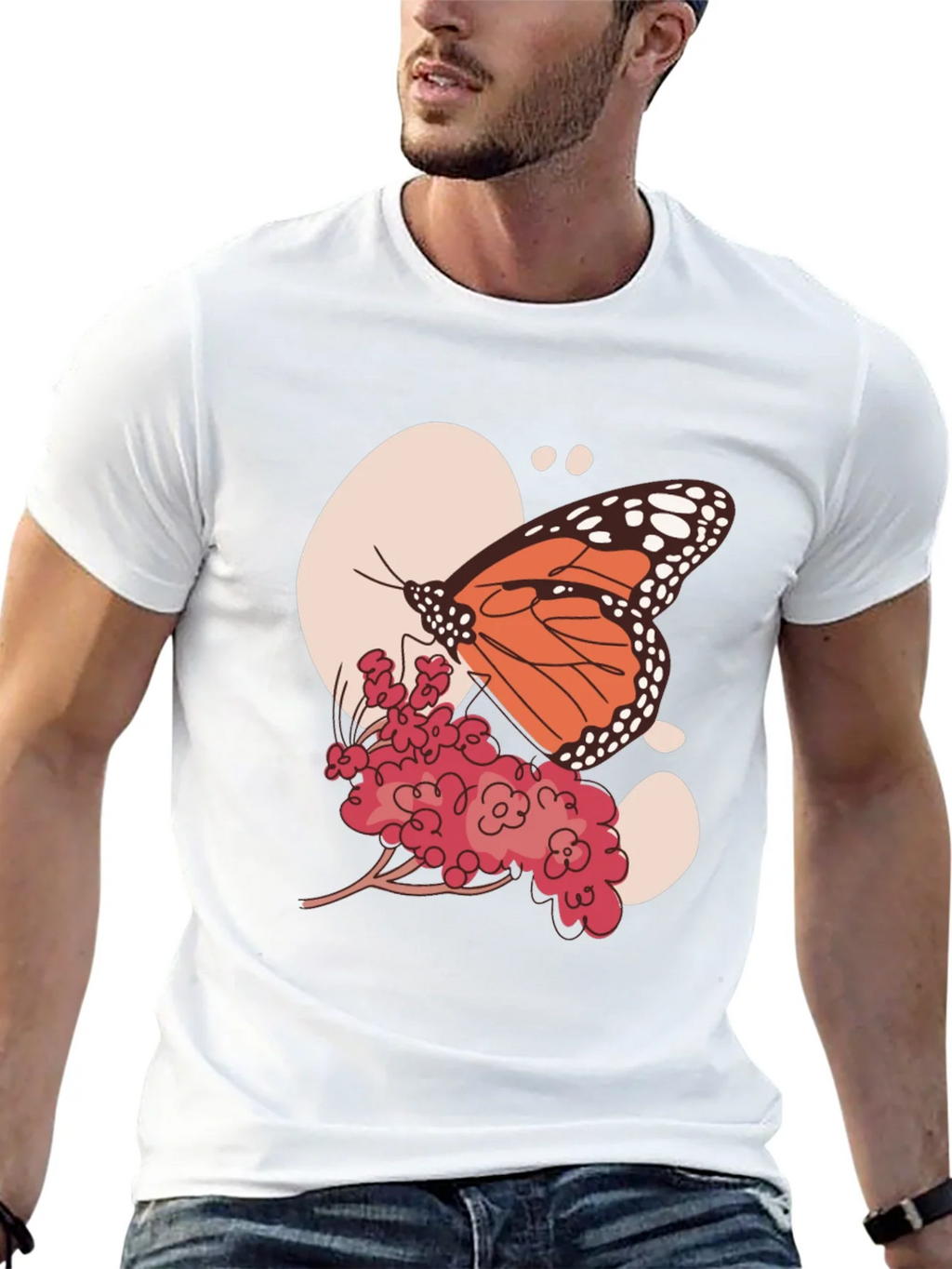 Butterfly Graphic Tee - Nature Inspired Print product image 12