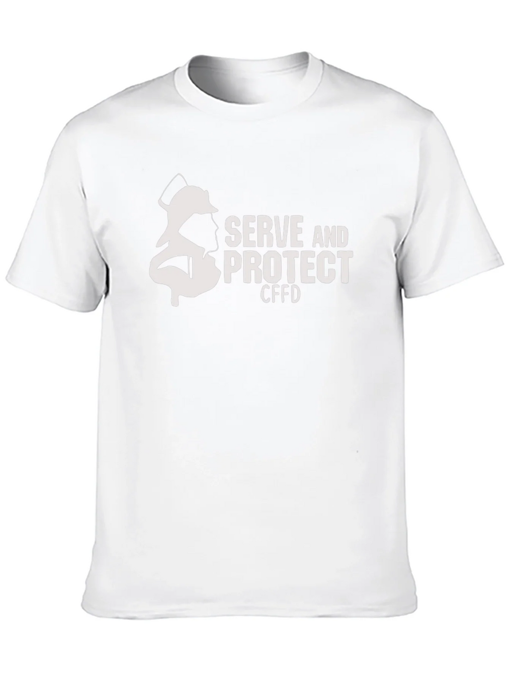 Firefighter Serve and Protect Black T-Shirt product image 9