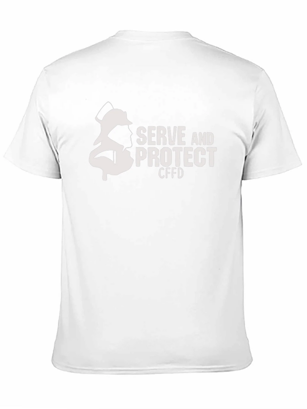 Firefighter Serve and Protect Black T-Shirt product image 10
