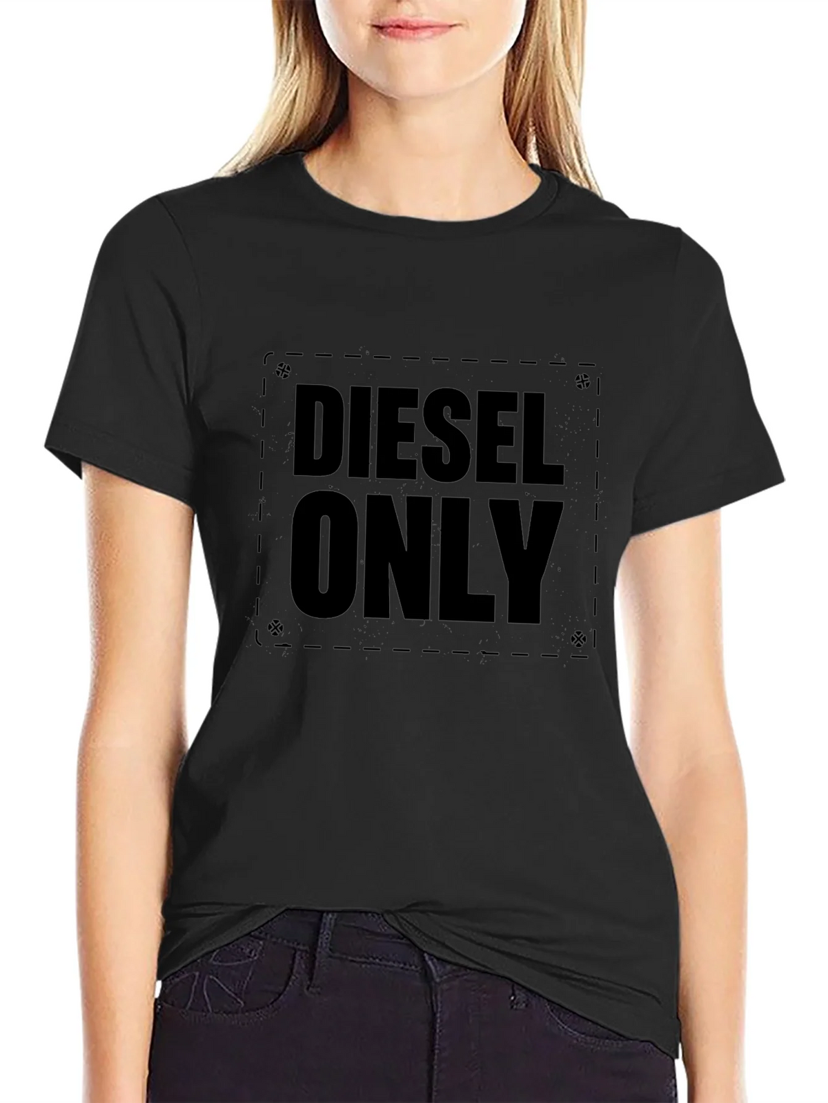 Diesel Only Graphic Tee - Black product image 2