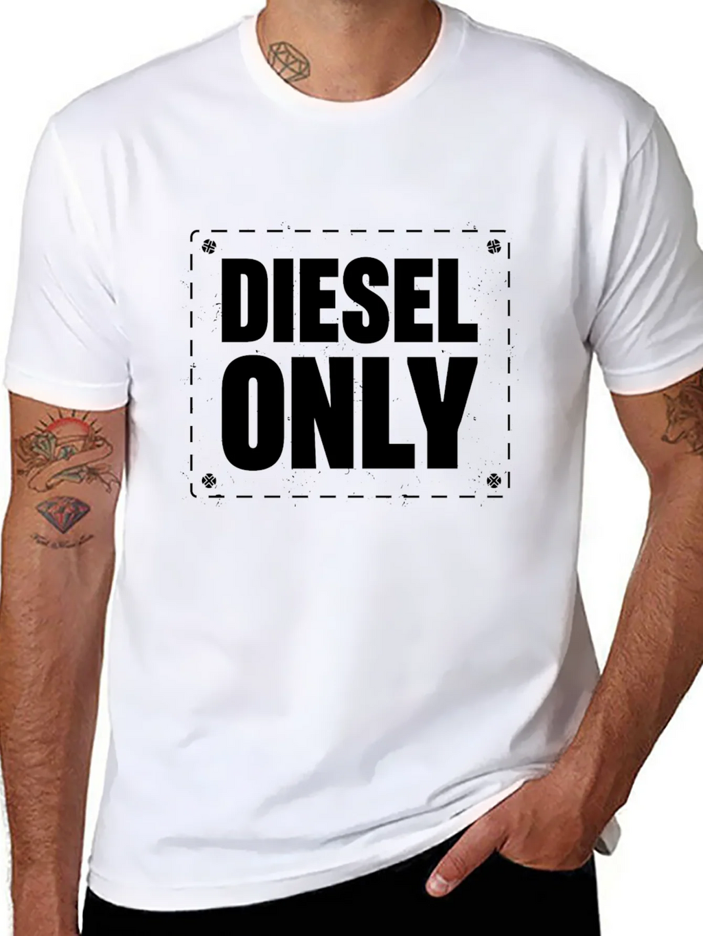 Diesel Only Graphic Tee - Black product image 6