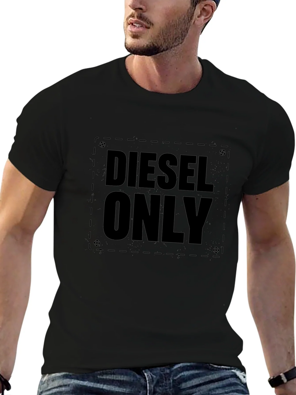 Diesel Only Graphic Tee - Black product image 5