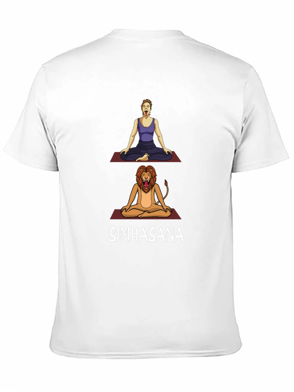 Simhasana Yoga Pose T-Shirt - Lions Breath product image 10