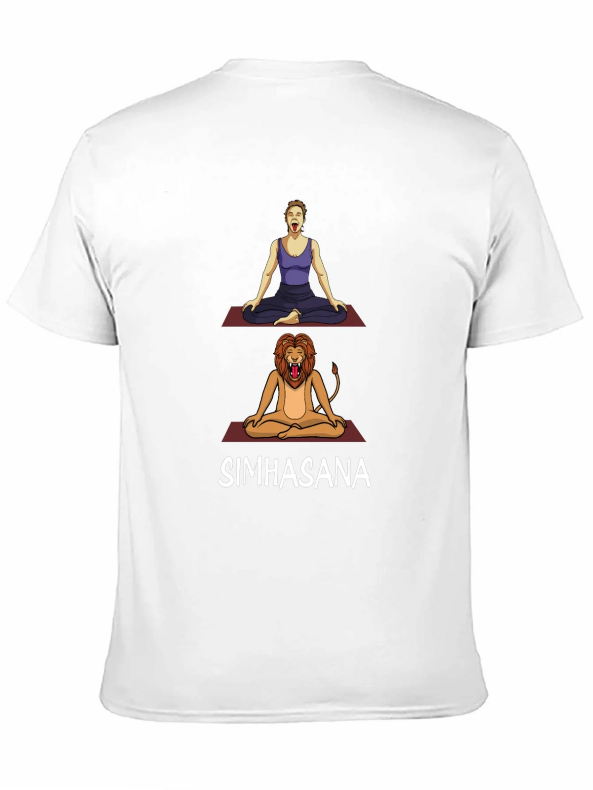 Simhasana Yoga Pose T-Shirt - Lions Breath product image 10