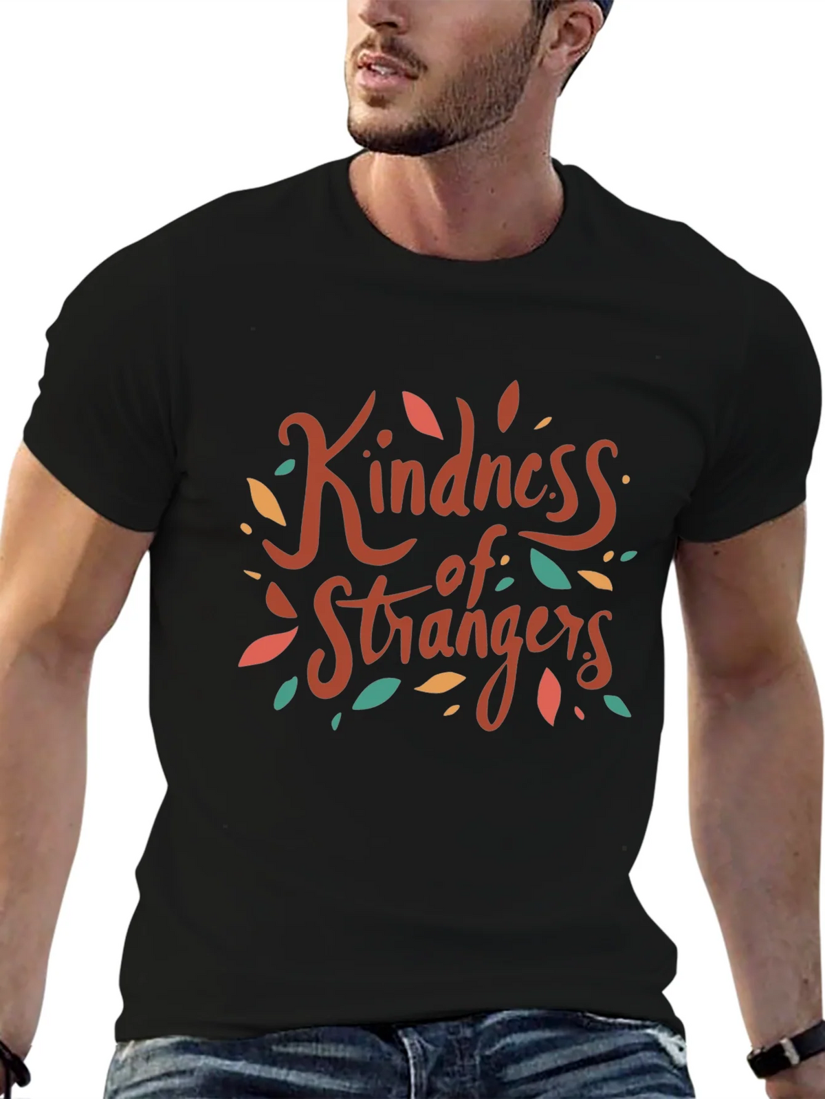 Kindness of Strangers Graphic Tee - Black product image 6
