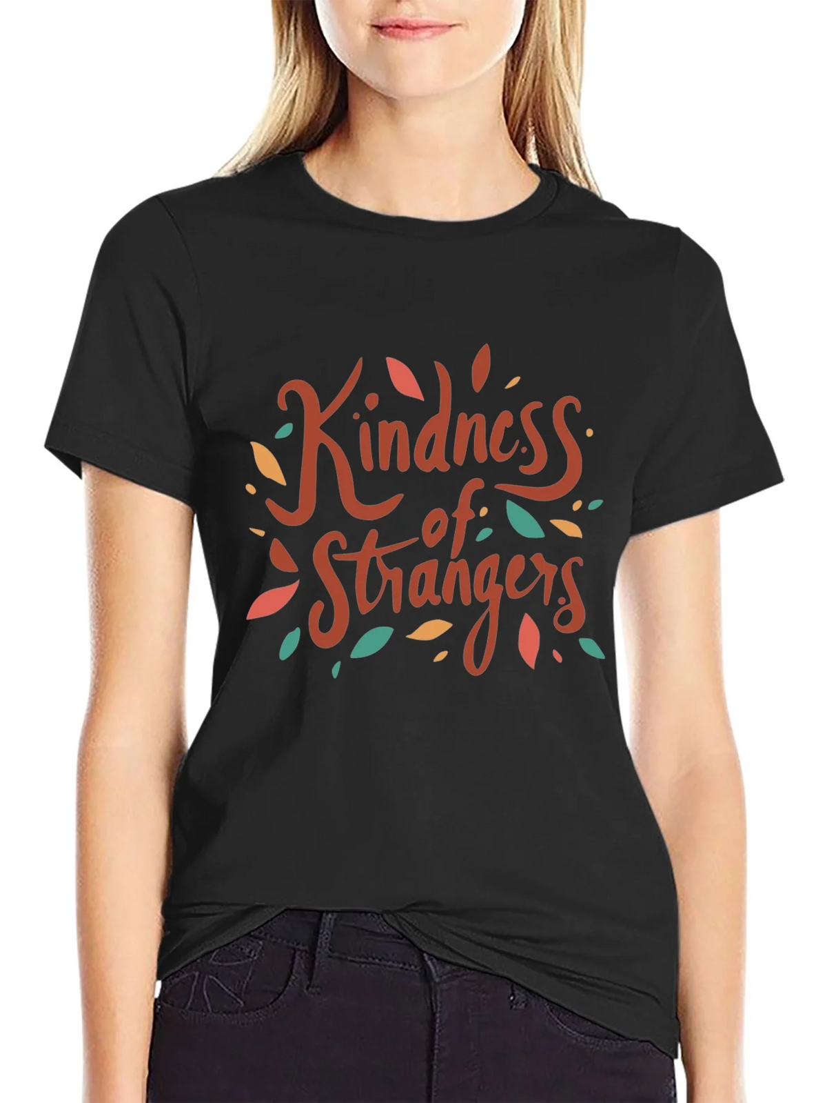Kindness of Strangers Graphic Tee - Black product image 2